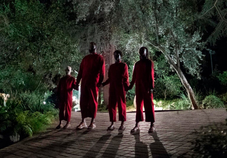 This image released by Universal Pictures shows a scene from Jordan Peele's film, 