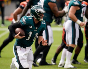 Philadelphia Eagles' Carson Wentz