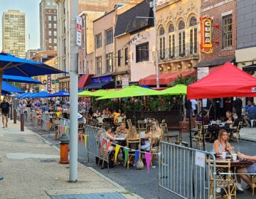 2nd Street in Old City in July