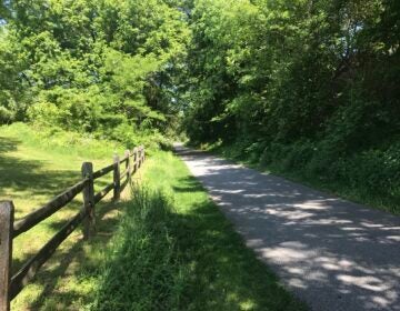 The Chester Valley Trail in Montgomery and Chester counties. (@CVTrail/Twitter)