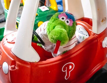 Phillie Phanatic toy