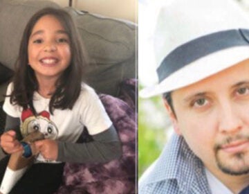 Giselle Torres was allegedly abducted by her father, Juan Pablo Torres, right, from a home in Cheltenham Township, Pennsylvania, Sept. 25, 2020. (NBC10)