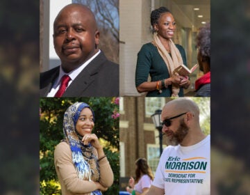 Clockwise from top left:  Larry D. Lambert Jr (Photo by Shannon Woodloe), Marie Pinkney (Photo by Imperial Photography), Madinah Wilson-Anton (Photo by Kai Jullian), Eric Morrison (Photo by G Rivera Fumero)