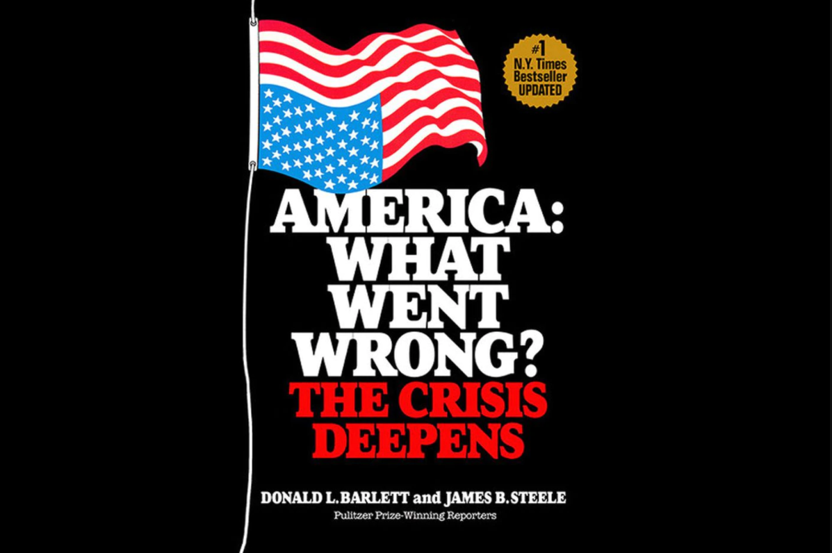 America against America. What is America's Greatest novel. James b Steele about Bitcoin. Wrong book