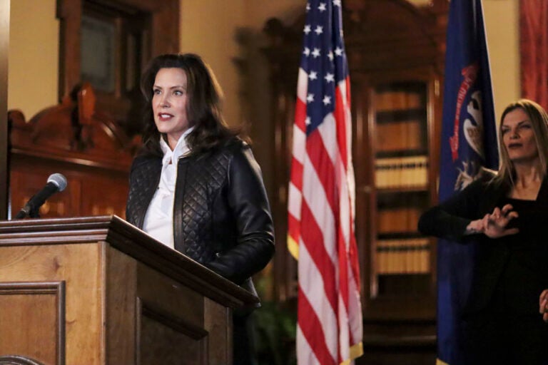 The governor of Michigan, Gretchen Whitmer