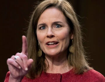 Supreme Court justice nominee Amy Coney Barrett testifies on the second day of her Senate Judiciary Committee confirmation hearing