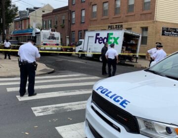 A FedEx driver was shot in Queen Village