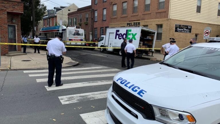 A FedEx driver was shot in Queen Village