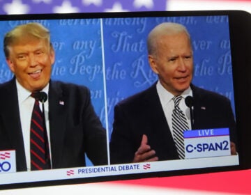 President Trump and former Vice President Joe Biden's debate this week was low on substance and high on interruptions and aggression, particularly from Trump. (SOPA Images/LightRocket via Getty Images)