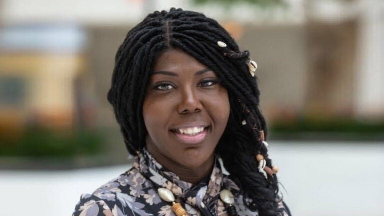 Kendall Stephens, a 34-year-old Temple student who advocates for LGBTQ issues