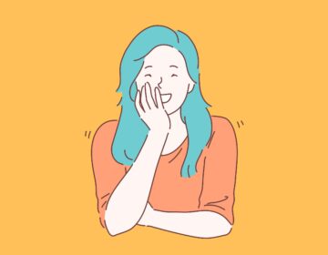 Many people experience inappropriate, uncontrallable laughter during really intense situations, when things aren't very funny. Turns out, that this is a type of emotion regulation at work. (LogotypeVector / Big Stock Photo)
