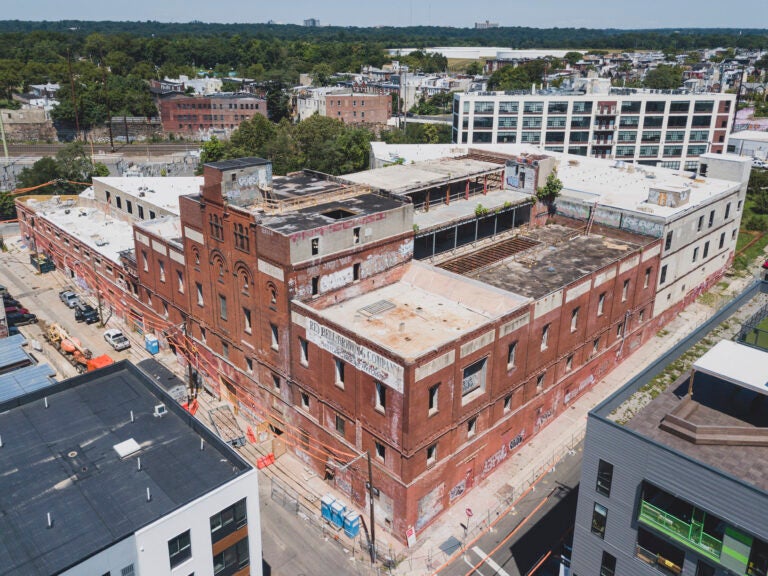 A former brewery in Brewerytown is being redeveloped into apartments with help from the federal Opportunity Zone tax incentive program. (Courtesy of MM Partners)