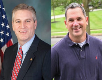 Contenders for Pennsylvania's 151st legislative district seat, incumbent Republican Todd Stephens (left) and Democrat Jonathan Kassa. It's one of several districts Democrats are hoping to flip in the 2020 general election. (Photos from candidates' web pages)