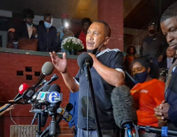 (Walter Wallace Sr. speaks to the media the day after his son was shot by Philly police officers XIMENA CONDE / WHYY)