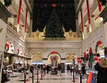 Macy's department store in Center City, Philadelphia. (Emma Lee/WHYY)