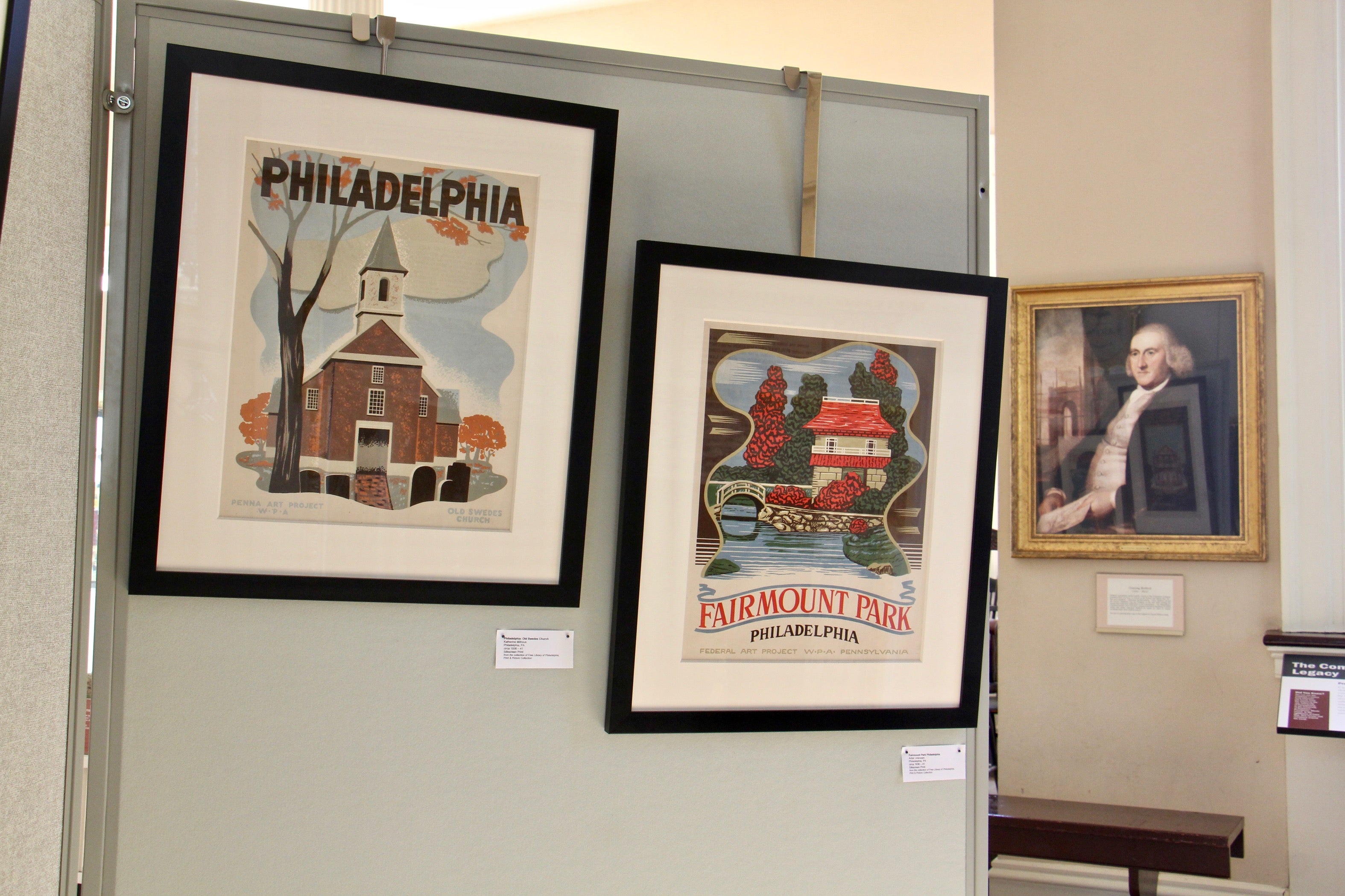 "Places for the People: WPA Travel Posters," at Carpenters' Hall