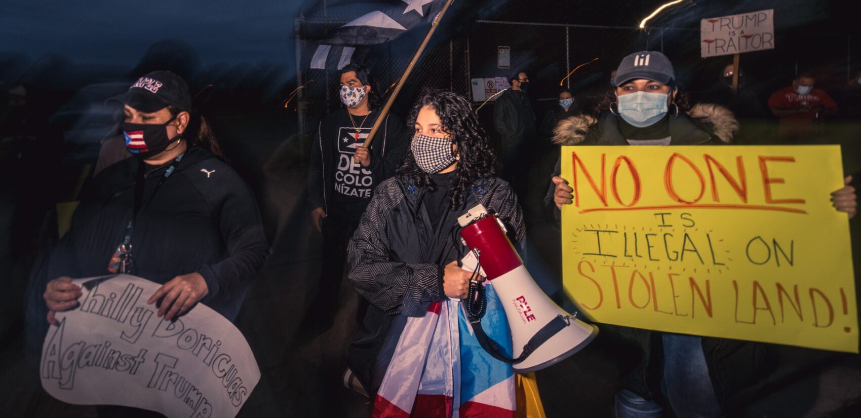 Philly Boricuas organizes political education events using an anti-colonial lens. | Philly Boricuas organiza eventos de educación política utilizando una filosofía anticolonial. (Photo by Eugenio Salas/WHYY)