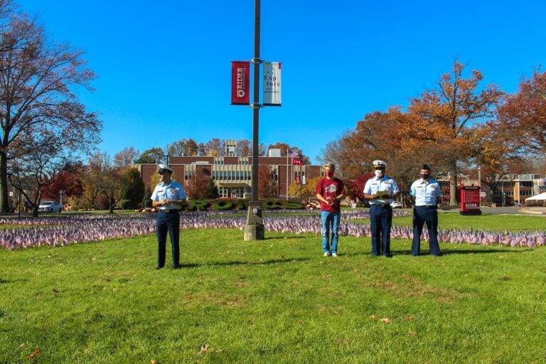 Scott Ruskan of Oxford, N.J. will ship out for Coast Guard training after he graduates with an accounting degree in 2021. (Courtesy of Rider University)