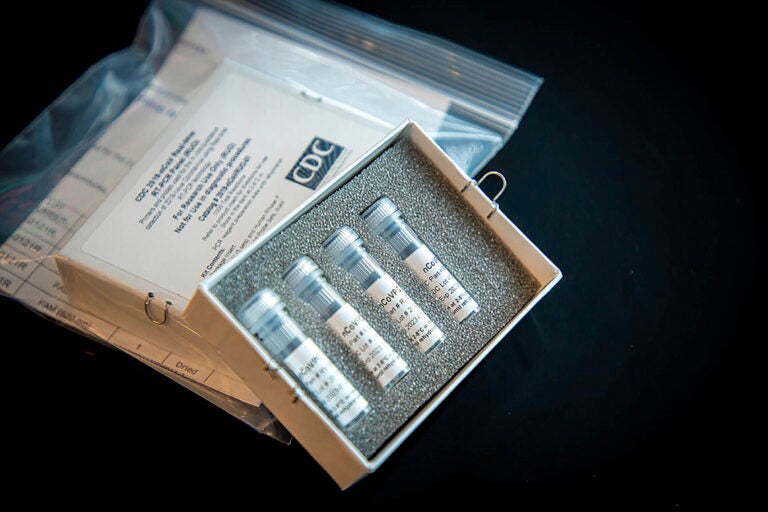 The flawed coronavirus test kits went out to public laboratories in February. An internal Centers for Disease Control and Prevention review obtained by NPR says the wrong quality control protocols were used. The CDC's laboratory test kit for the new coronavirus