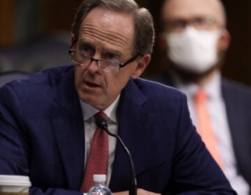 Republican Sen. Pat Toomey of Pennsylvania is seen during a confirmation hearing