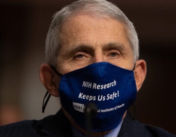 Dr. Anthony Fauci, director of the National Institute of Allergy and Infectious Diseases at NIH, is pictured on Capitol Hill on Sept. 23. Fauci tells NPR it's 