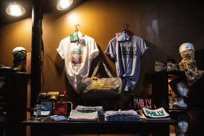 Shirts and accessories for sale at Trunc.