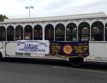 Voters can catch a free trolley ride to their polling location this Election Day