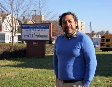 Obed Arango is originally from Mexico and has lived in Montgomery County for 15 years. He is the founder and executive director of the Centro de Cultura Arte Trabajo y Educación, which serves the large and growing Spanish-speaking community in Norristown. (Emma Lee/WHYY)