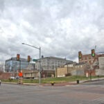 Dekalb and Main streets in Norristown, Pennsylvania. (Kimberly Paynter/WHYY)