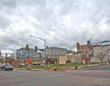 Dekalb and Main streets in Norristown, Pennsylvania. (Kimberly Paynter/WHYY)