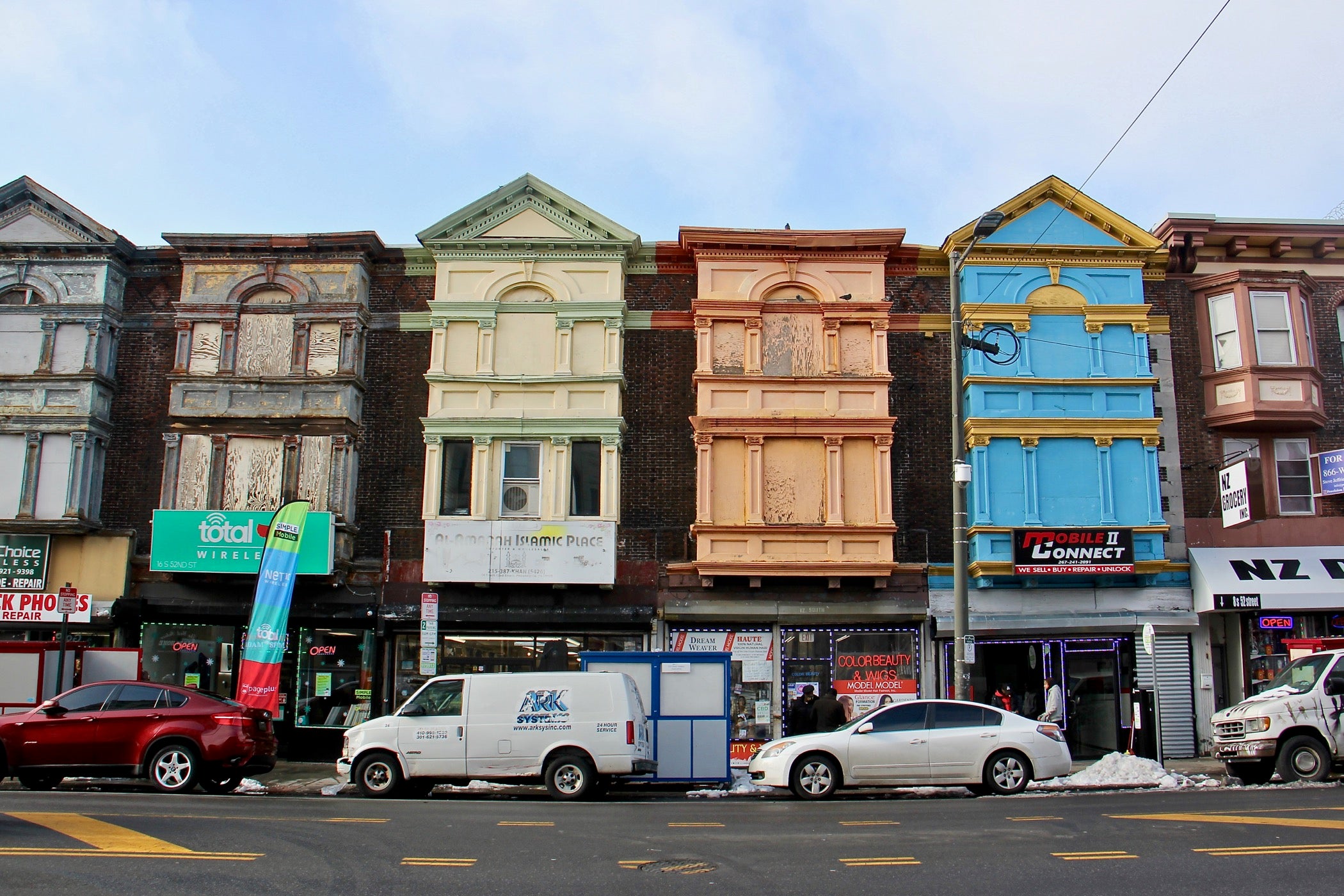 The 52nd Street commercial corridor in West Philadelphia