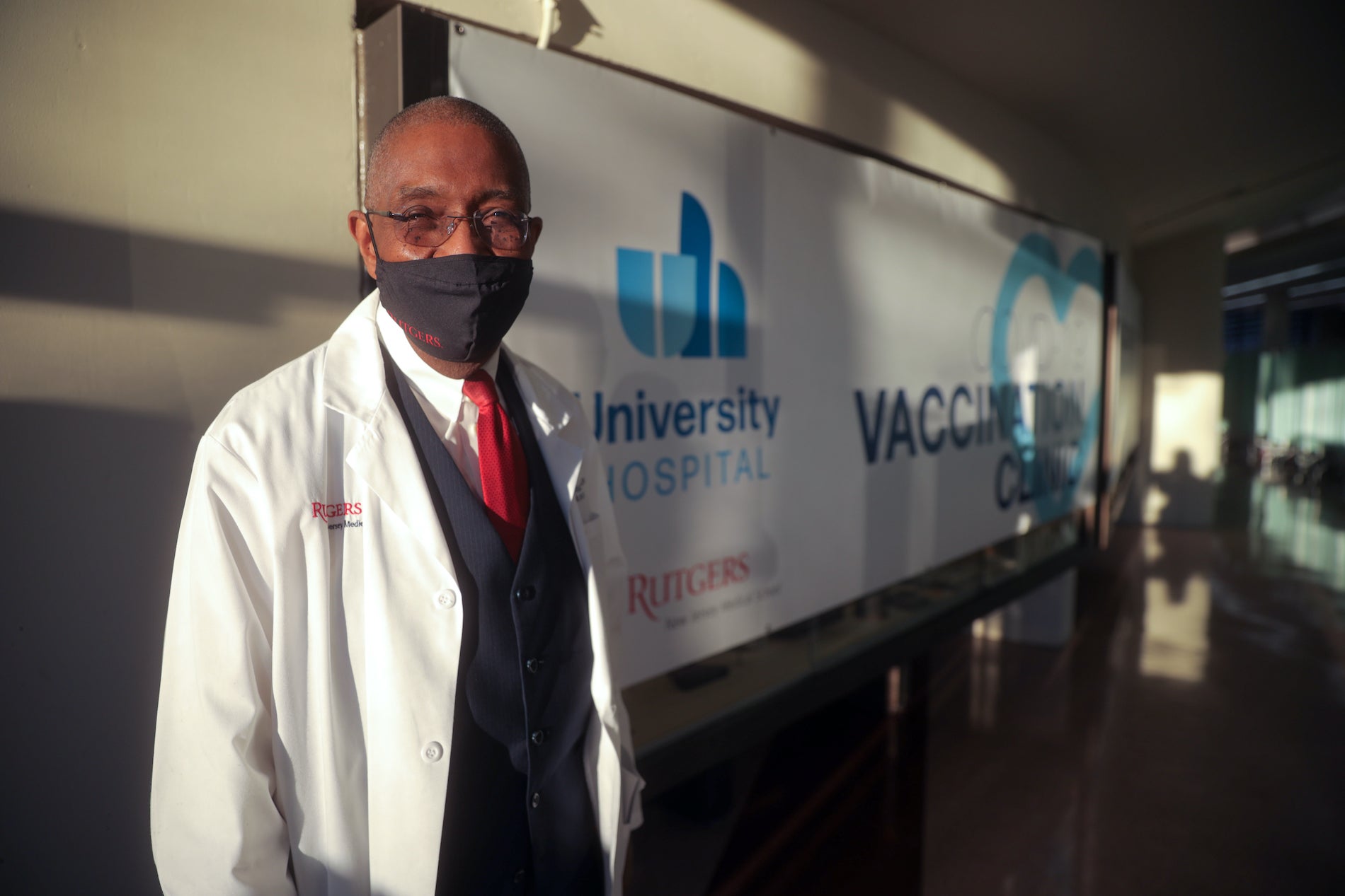 Robert Johnson, dean of Rutgers New Jersey Medical School. (Photo by Erico Rovayo)