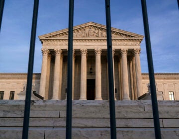 The Supreme Court is seen in Washington, Thursday afternoon, Nov. 5, 2020. (AP Photo/J. Scott Applewhite)