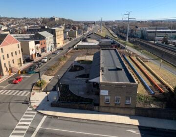 The goal of the project was to connect Lafayette Street to a soon-to-come Pennsylvania Turnpike interchange. (Courtesy of Montgomery County)