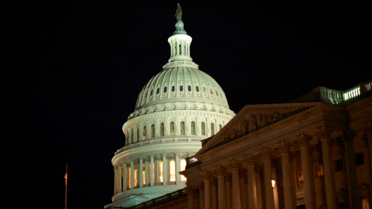 The United States Capitol building.