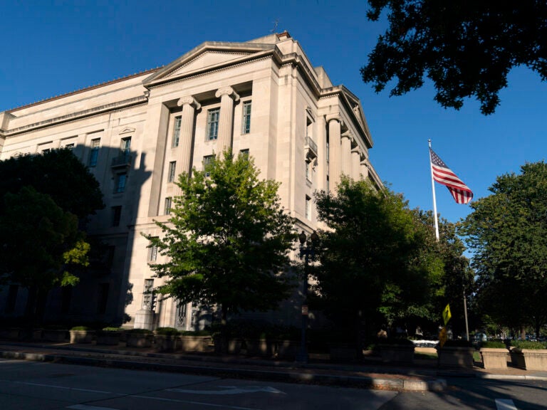 Justice Department The Justice Department building in DC