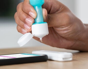 A new at-home test for the coronavirus has been approved by the U.S. Food and Drug Administration. The test will cost about $30 and will be available over-the-counter, according to the company who makes it, Ellume. (Ellume Health)