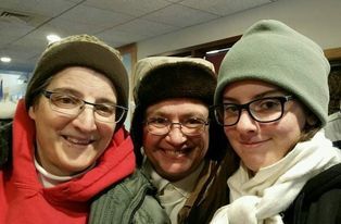 Laura, Cheri Zatko-Coseglia, and daughter Arli