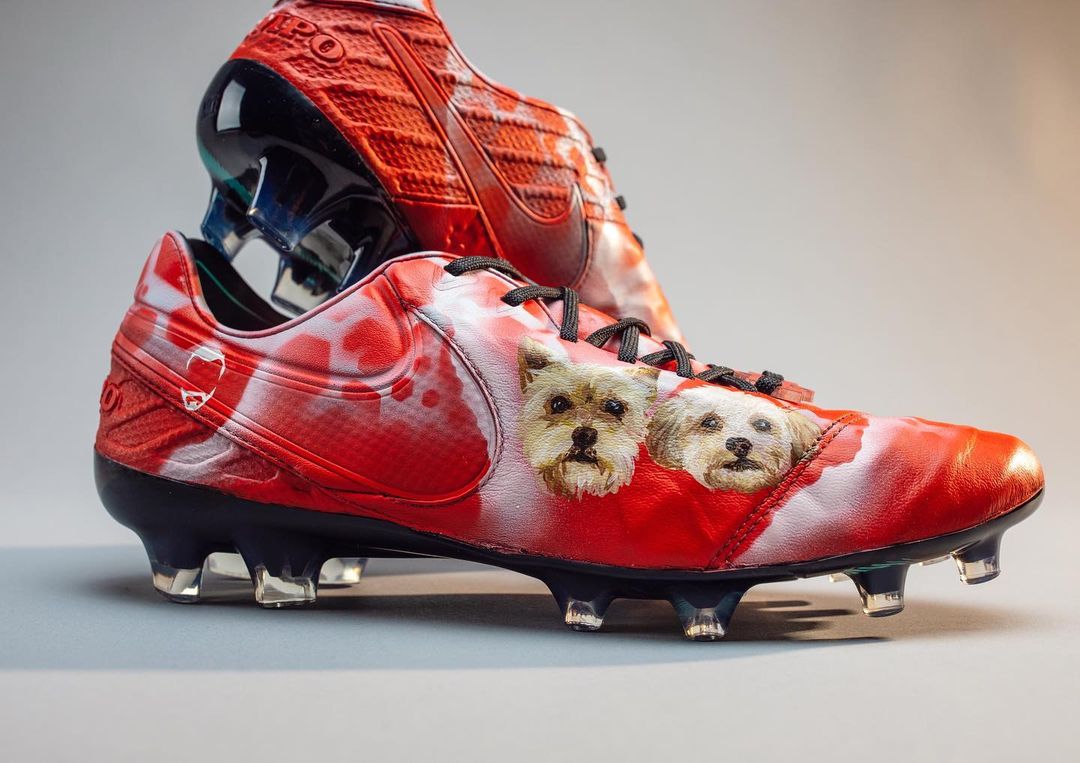 Customized cleats for Jake Elliott feature Philly nonprofit Street Tails Animal Rescue