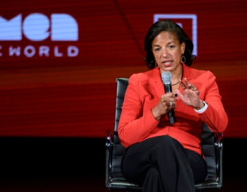 Former national security adviser Susan Rice, seen here at a 2019 Women in the World Summit in New York City, is Joe Biden's pick to lead the White House Domestic Policy Council. (Johannes Eisele /AFP via Getty Images)