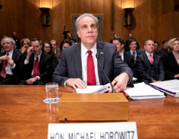 Justice Department Inspector General Michael Horowitz, pictured in December 2019