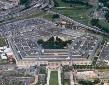 Aerial view of the Pentagon on Tuesday, June 30, 2020. (Photo By Bill Clark/CQ-Roll Call, Inc via Getty Images)