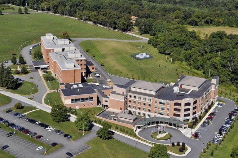 An aerial view of the Southeastern Veterans’ Center