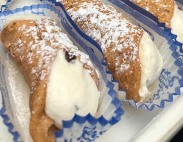 Cannoli from Termini Brothers.