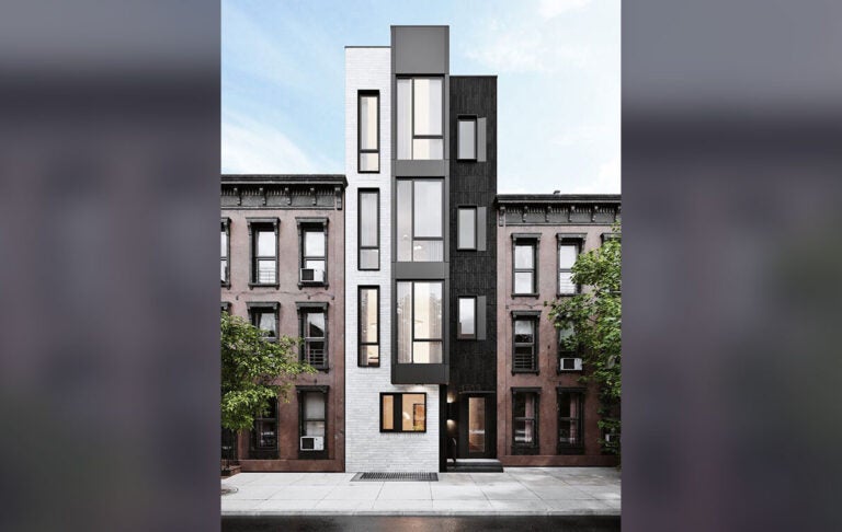A rendering by Stamm Development of a five-unit condo project planned for 1513 Christian Street (Stamm Development)