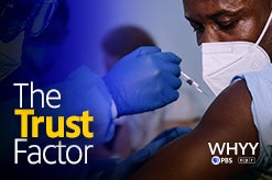Man receiving injection