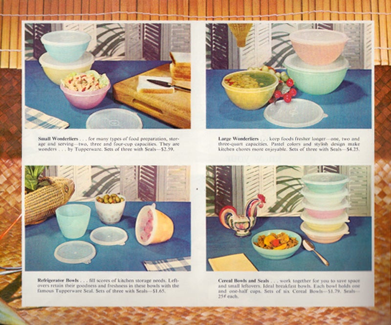 Tupperware Through the Ages