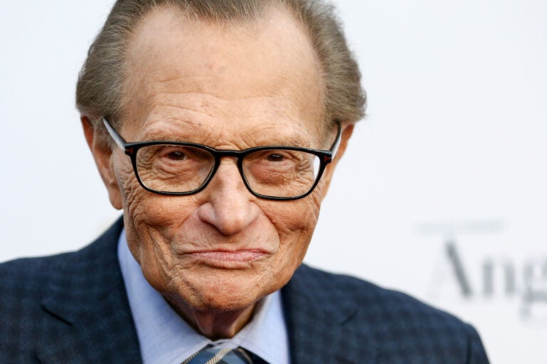 Larry King's career spanned more than six decades. He's pictured above in May 2017 in West Hollywood, Calif.