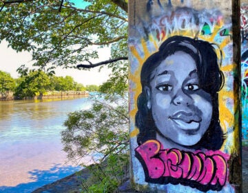 A tribute to Breonna Taylor at Graffiti Pier in June 2020.