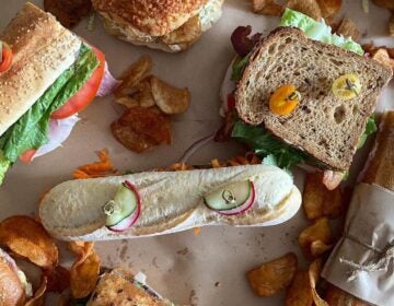 An array of sandwiches from Haddon Culinary